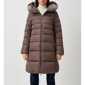 Brown Polyamide Jackets & Coat