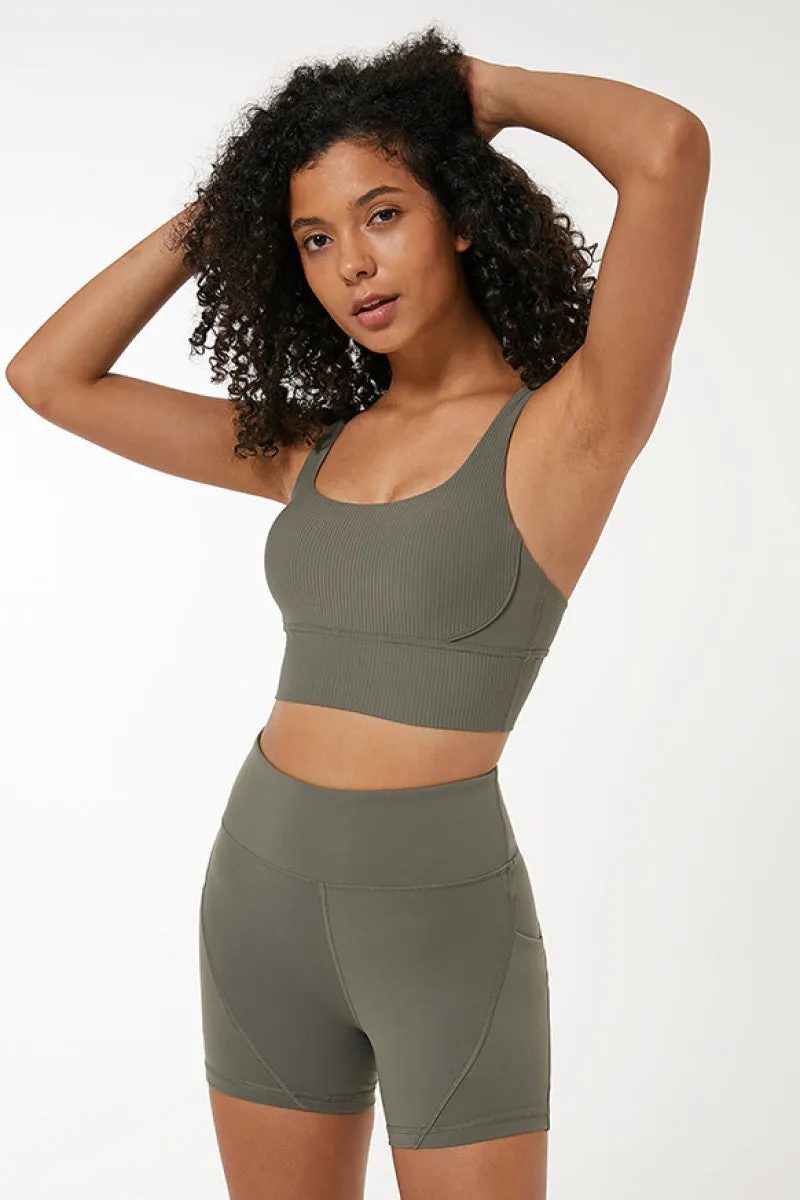Double Back Crisscross  Bra