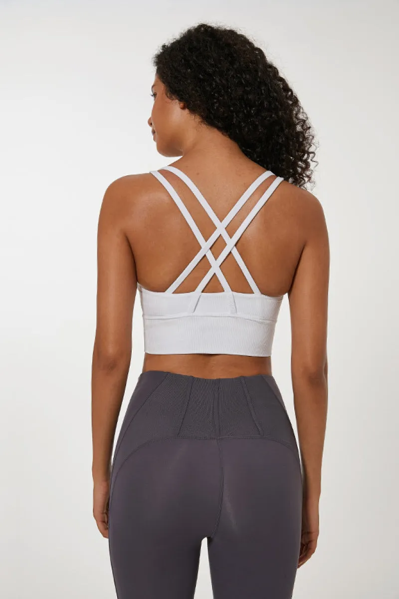 Double Back Crisscross  Bra