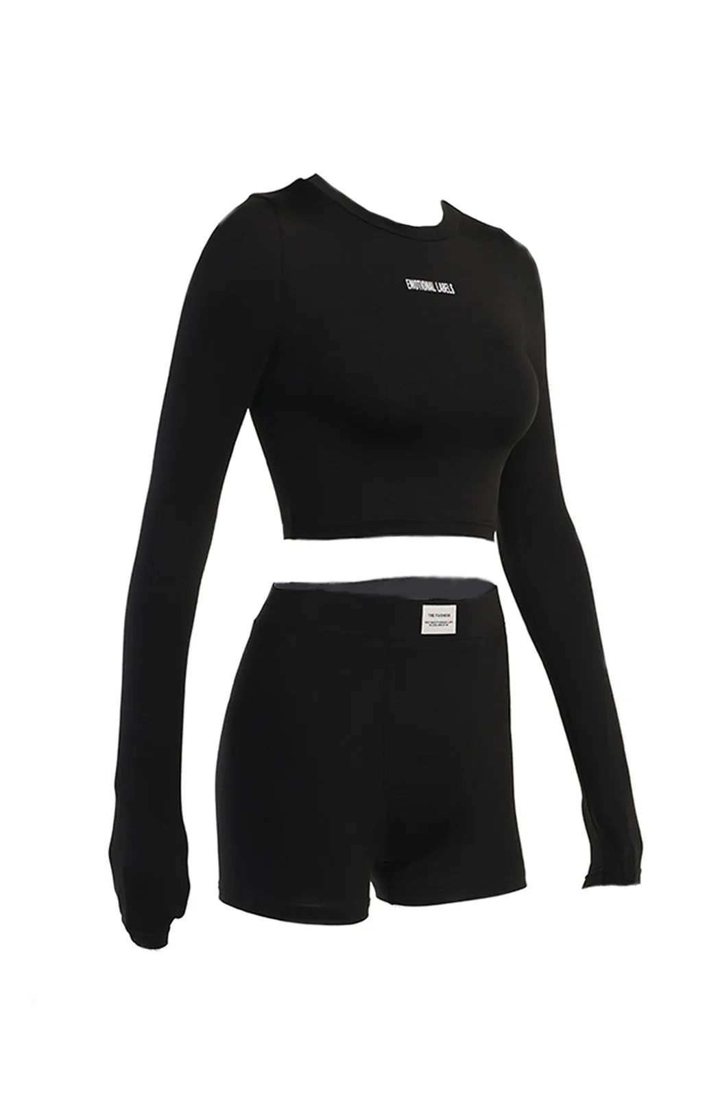 EMOTIONAL LABELS sportswear 2 pieces set