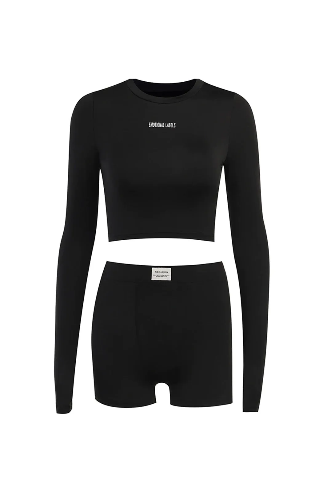 EMOTIONAL LABELS sportswear 2 pieces set