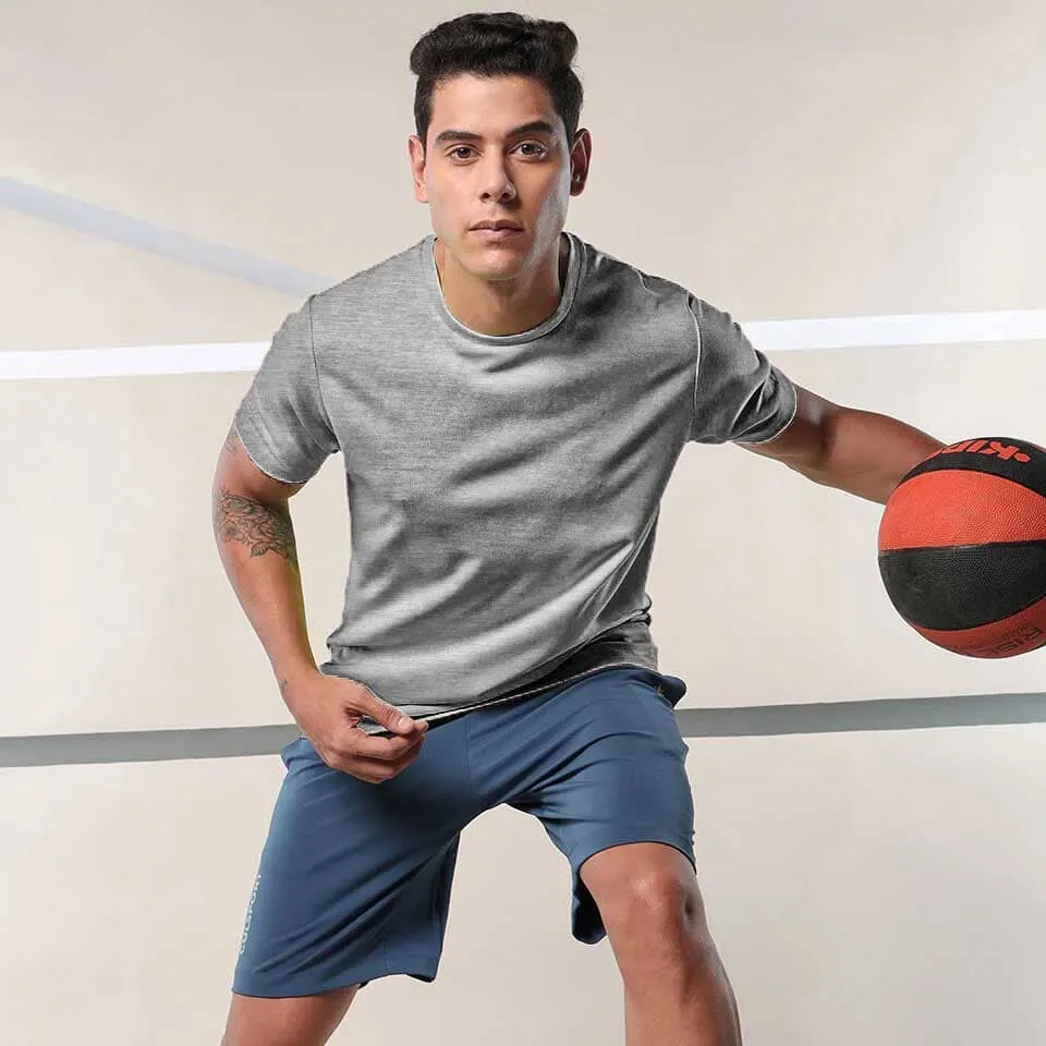 Fevlo Men's Classic Activewear Tee Shirt
