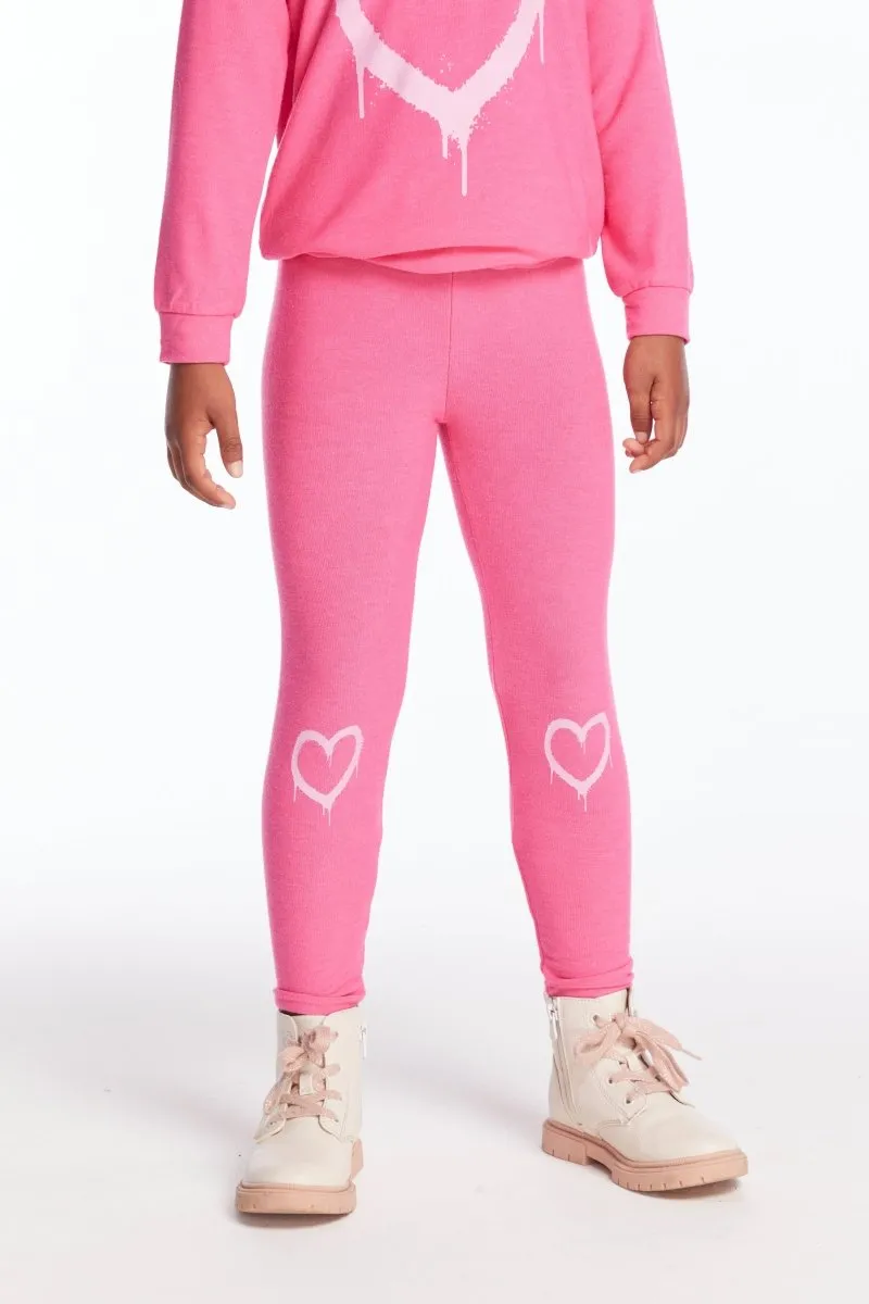 GRAFFITI HEART LEGGINGS