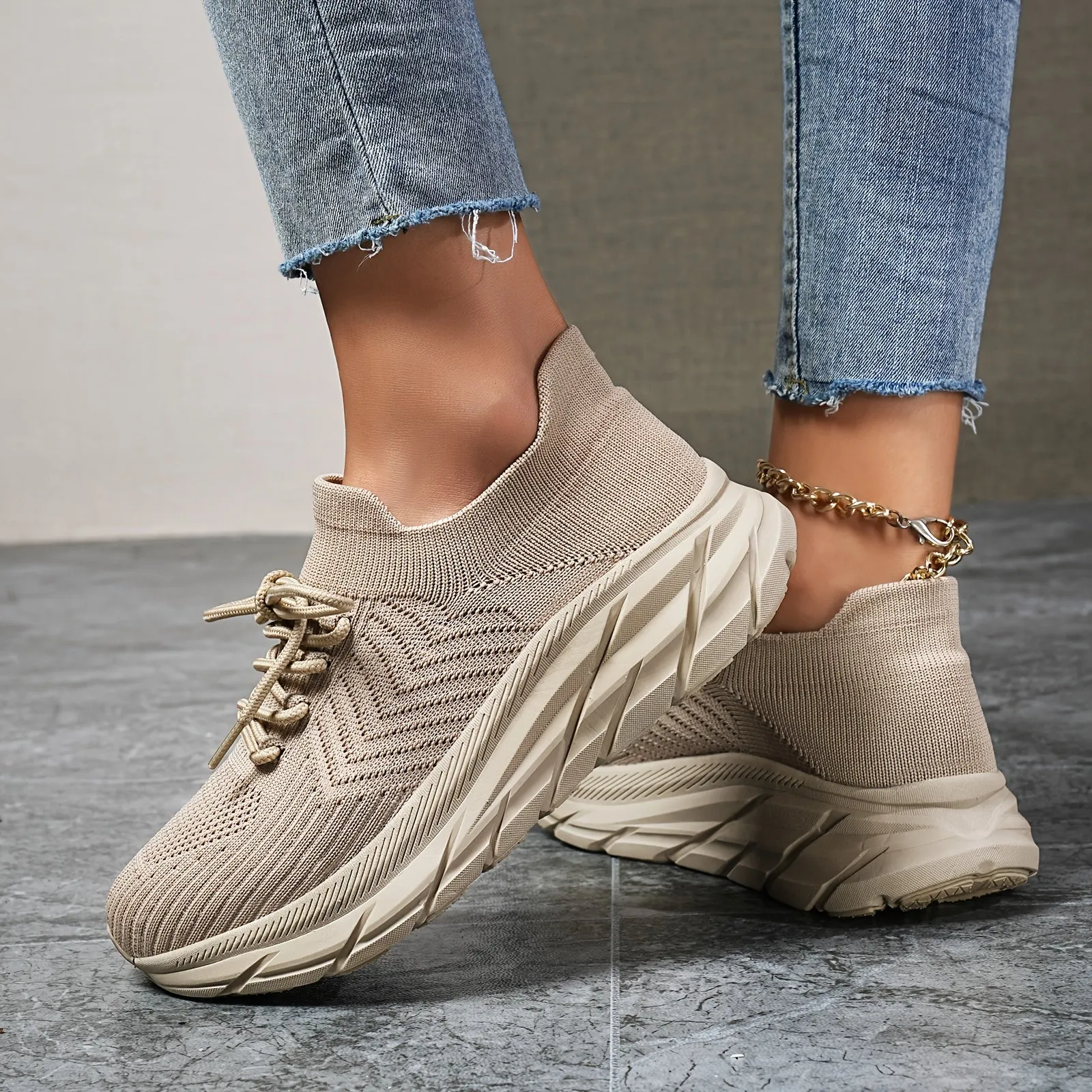 Nina | Breathable Knit Sneakers