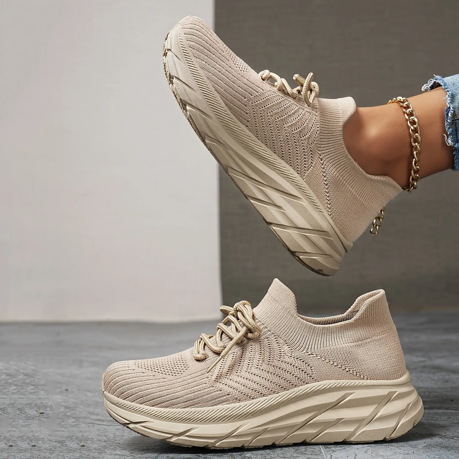 Nina | Breathable Knit Sneakers
