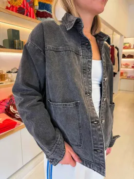 PIPER DENIM JACKET - BLACK WASH