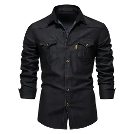 Richard | Men's Cotton Denim Shirt