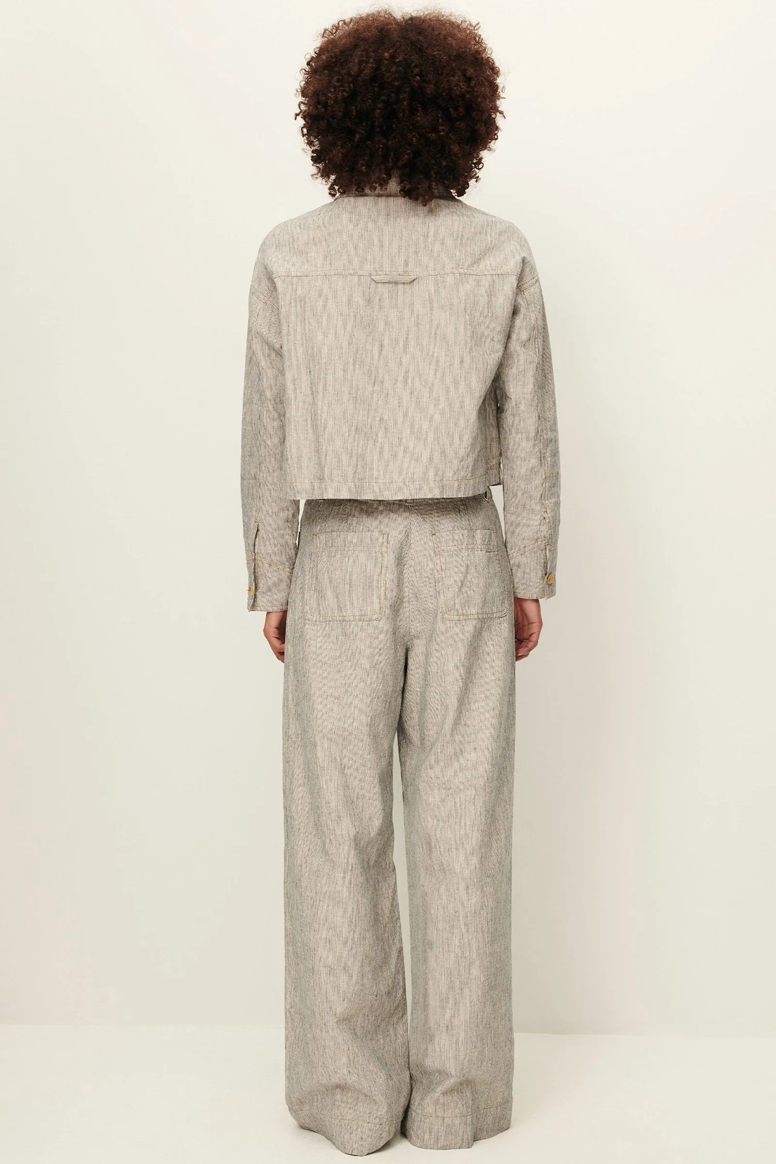 Sessun Manhatti Pants in Whiblack