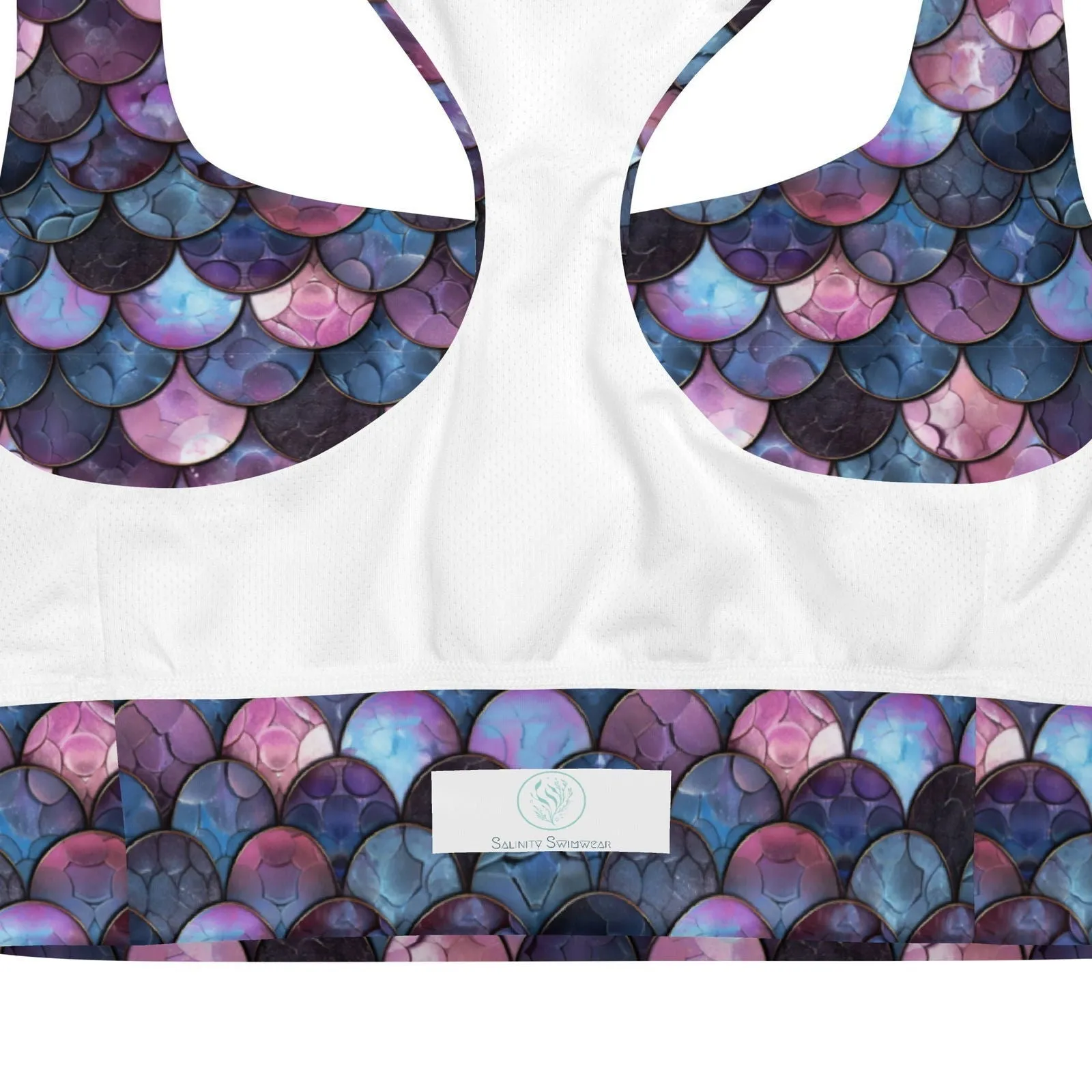 Shadowy Sea Siren Eco Sports Bra Top
