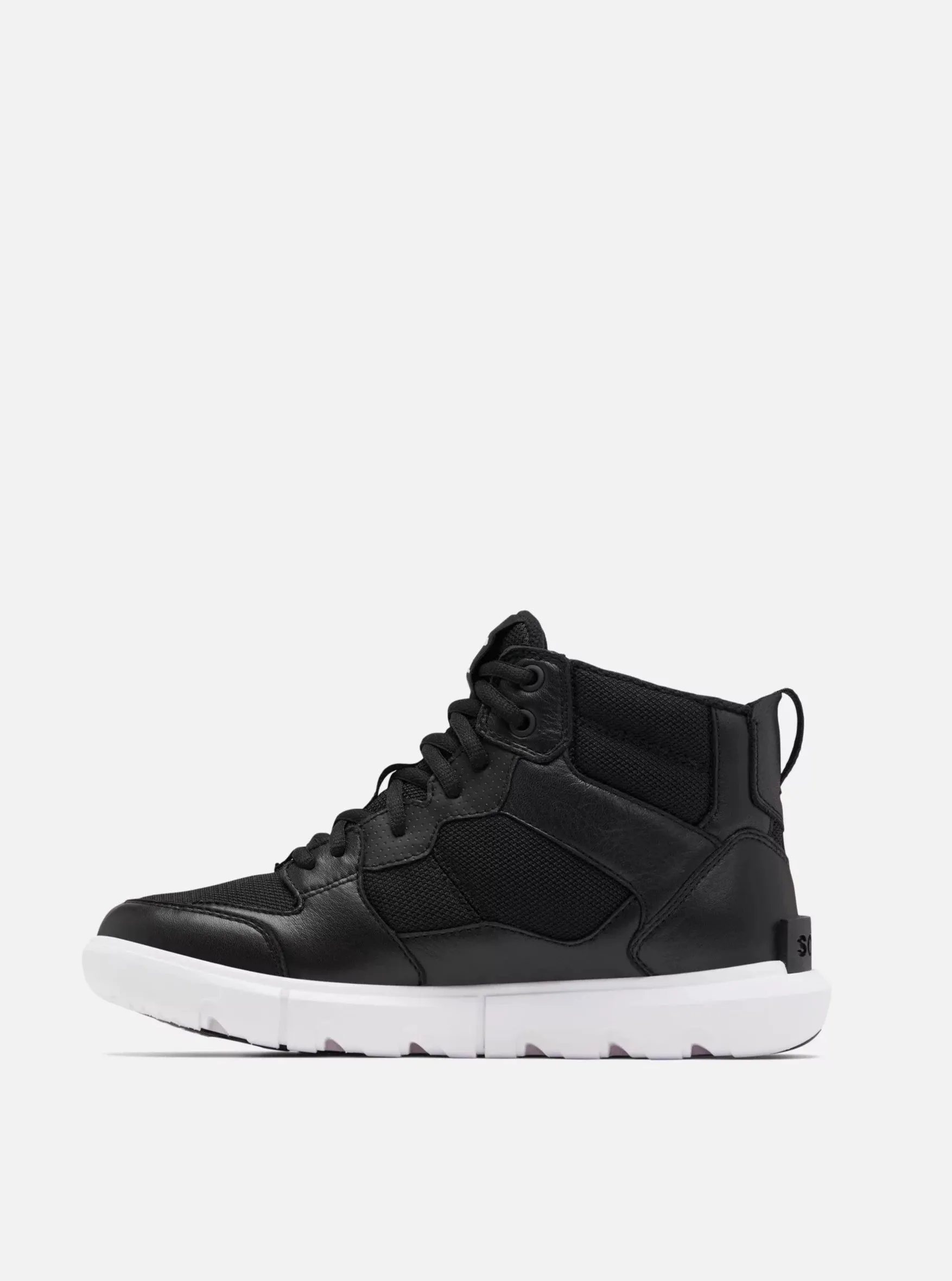 Sorel Explorer II Sneaker Mid WP [Black/White]