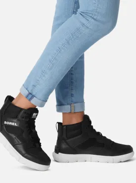 Sorel Explorer II Sneaker Mid WP [Black/White]